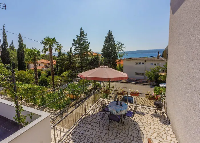 Cozy Nur 200 Meter Zum Sandstrand Mit Meerblick Und Parkplatz * Crikvenica